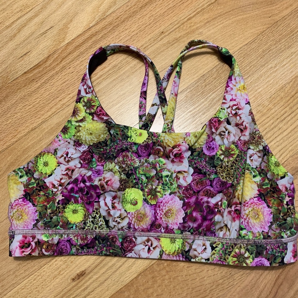 Lululemon Energy Bra Floral print
